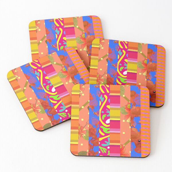 Item preview, Artticarlo Designs Wilder Things Orange Repeat 5748 designed and sold by Art in My Loft.