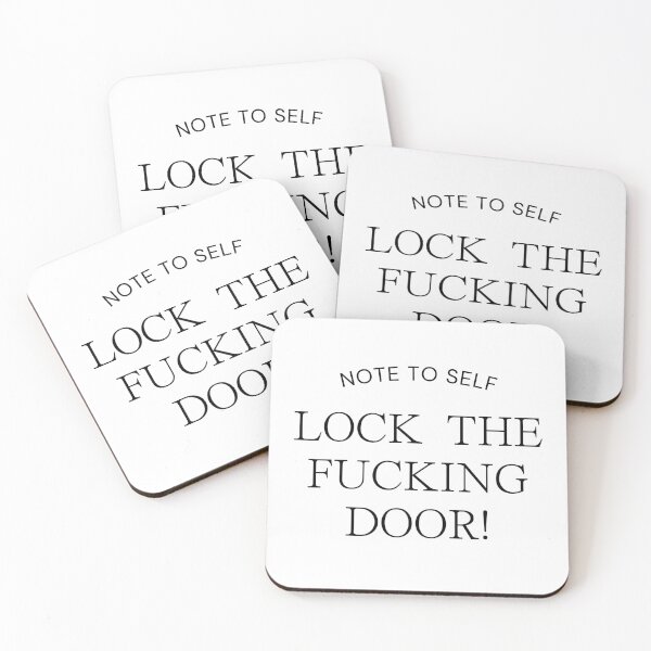 Item preview, Lock the fing door! designed and sold by tattooclumsey.