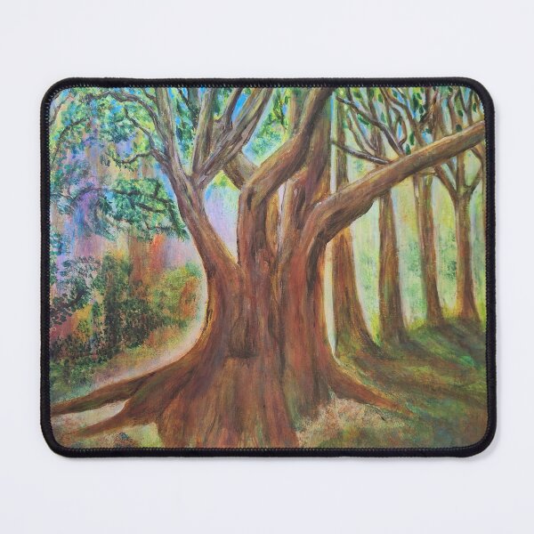 Item preview, Trees in the Rainbow Mist designed and sold by AmaleighArt.