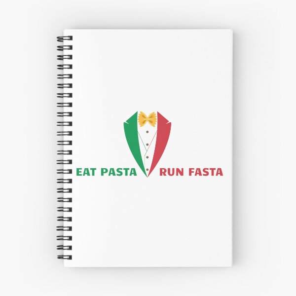 Item preview, Eat Pasta Run Fasta suit with farfalle pasta designed and sold by Remek-Design.