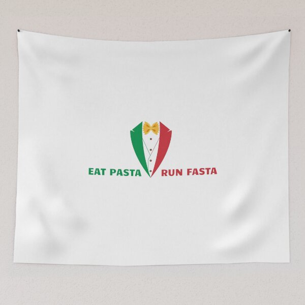 Item preview, Eat Pasta Run Fasta suit with farfalle pasta designed and sold by Remek-Design.