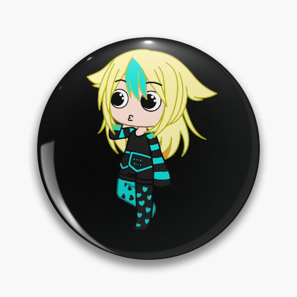Item preview, A perfect little kiss from a girl for a perfect Gacha gift - Chicas Gacha Club Fitted Scoop designed and sold by anarcana.