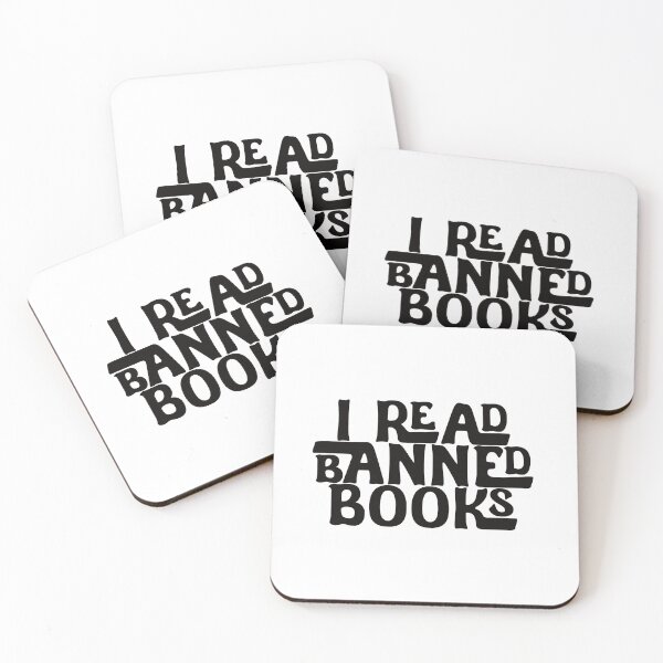 Item preview, I Read Banned Books - Black Font designed and sold by SorryFrog.