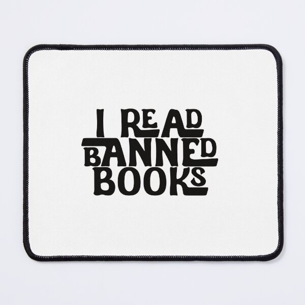 Item preview, I Read Banned Books - Black Font designed and sold by SorryFrog.