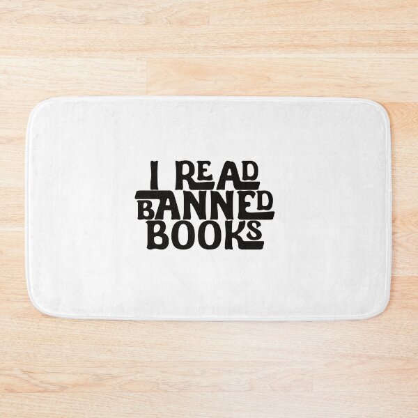 Item preview, I Read Banned Books - Black Font designed and sold by SorryFrog.