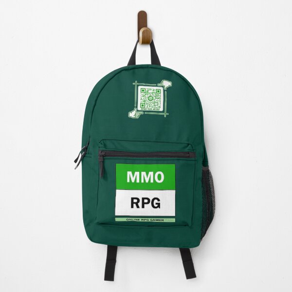 Item preview, MMO RPG - Online RPG Gamer Logo V4 (Green/White) designed and sold by Visual Resolutions.