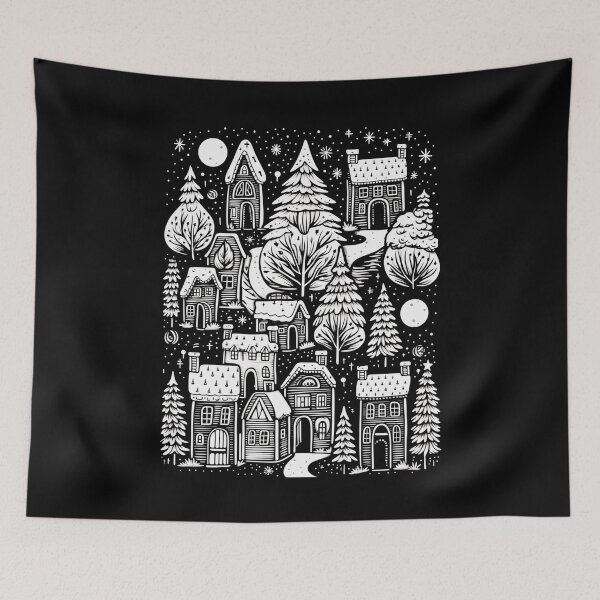 Item preview, Christmas Scenery Winter Scenery designed and sold by AnnaMDesign.