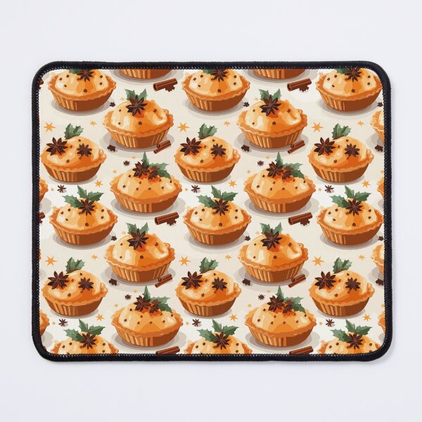Item preview,  Christmas Cinnamon Mince Pies Pattern designed and sold by Blue-Banana.