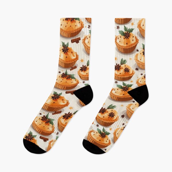 Item preview,  Christmas Cinnamon Mince Pies Pattern designed and sold by Blue-Banana.