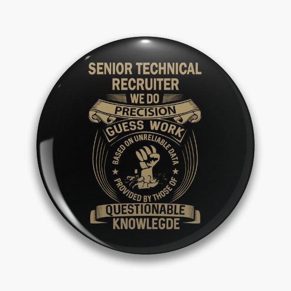 Item preview, Senior Technical Recruiter designed and sold by MiraclePitts.