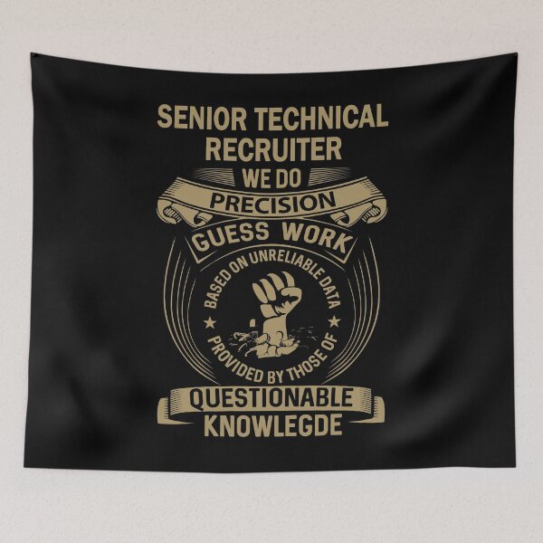 Item preview, Senior Technical Recruiter designed and sold by MiraclePitts.