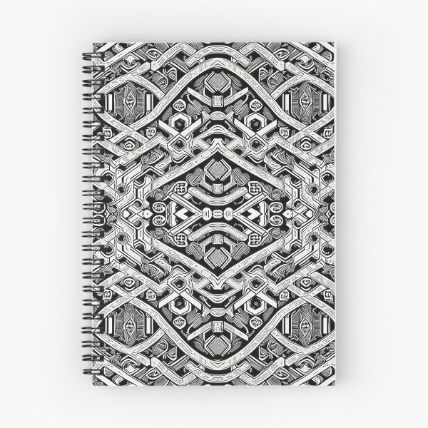 Item preview, Celtic pattern with black lines, with white designed and sold by pASob-dESIGN.
