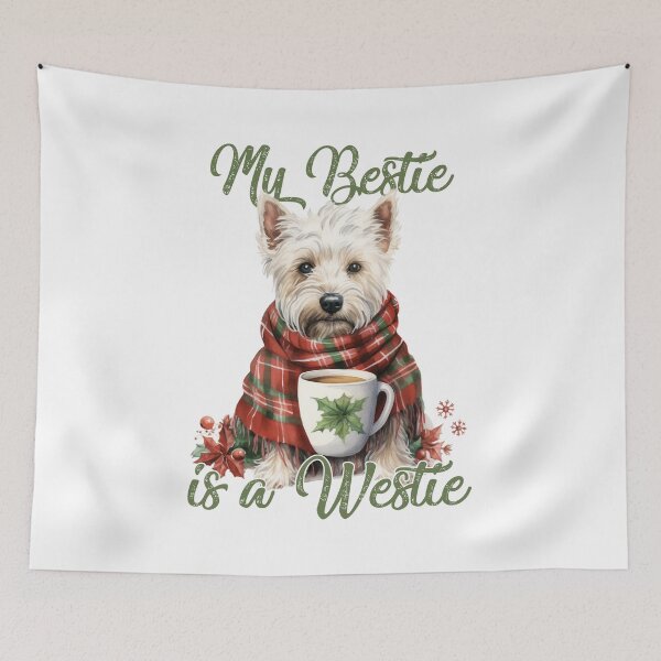 Item preview, Westie Christmas Jumper designed and sold by TimmerTammer.