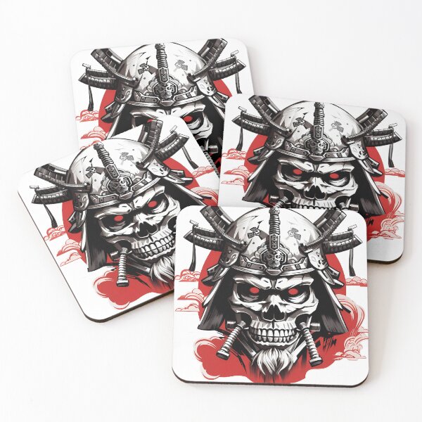 Item preview, samurai head skull designed and sold by wplamkung.