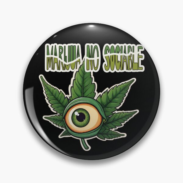 Item preview, Marijua-NO-Sociable designed and sold by NickTaroDesign.
