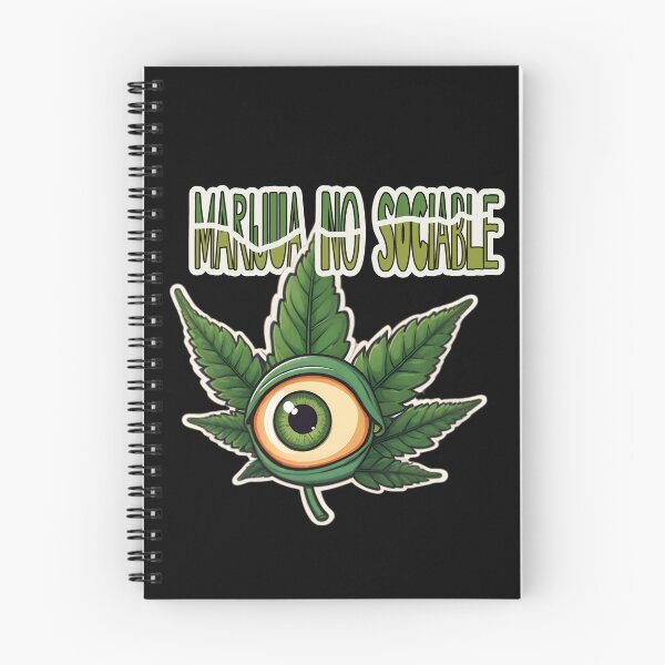 Item preview, Marijua-NO-Sociable designed and sold by NickTaroDesign.