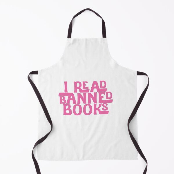 Item preview, I Read Banned Books - Hot Pink Font designed and sold by SorryFrog.