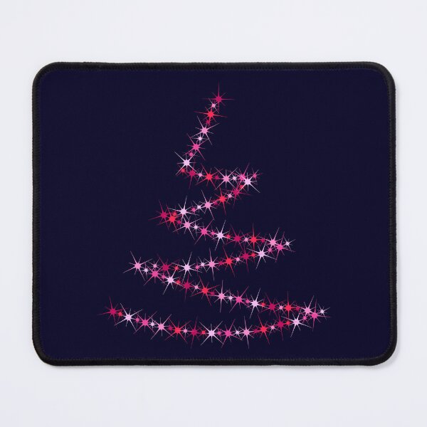 Item preview, Christmas tree. Pattern of bright sparkling magical neon multi-colored particles, sparks and stars shining with special light. designed and sold by NataliaVVV.