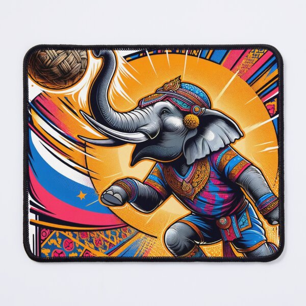 Item preview, Elephant Takraw Champion designed and sold by KNAA.