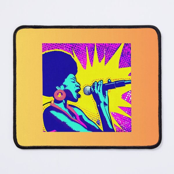 Item preview, Jazz Singer mouse pad. designed and sold by MICKSPIKS.