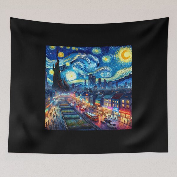 Item preview, Starry Starry Night designed and sold by Yogimeister.