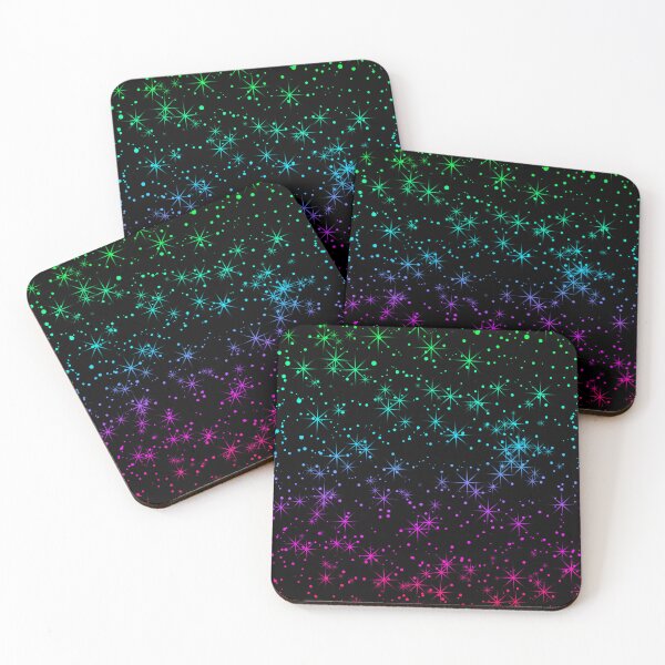 Item preview, Simple and minimalist pattern with colorful stars designed and sold by HarridanCreates.
