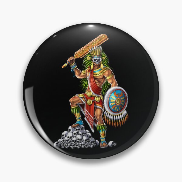 Item preview, Aztec Skull Warrior designed and sold by underheaven.