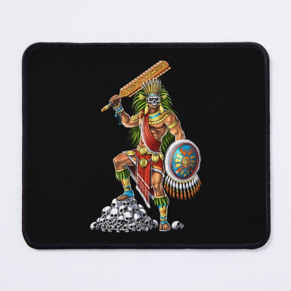Item preview, Aztec Skull Warrior designed and sold by underheaven.