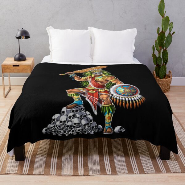 Item preview, Aztec Skull Warrior designed and sold by underheaven.