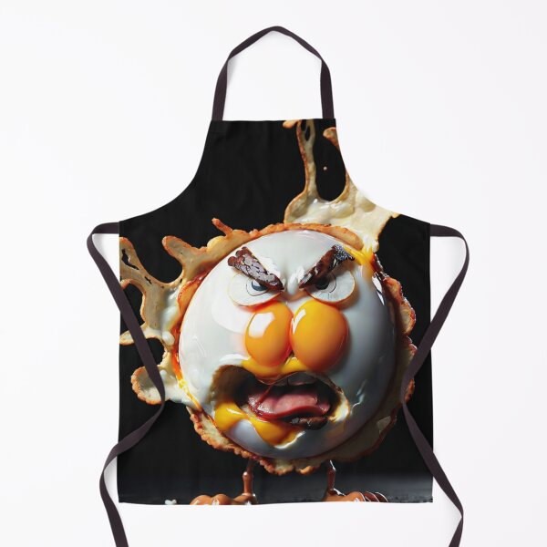 Item preview, Angry Food Series - Angry Fried Egg - Funny Mad Angry Food  designed and sold by Butler in the Home.