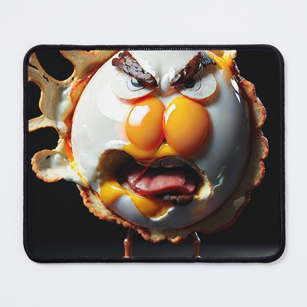 Item preview, Angry Food Series - Angry Fried Egg - Funny Mad Angry Food designed and sold by Butler in the Home.