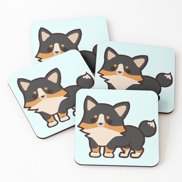 Item preview, Tricolor Welsh Corgi Pembroke  designed and sold by Biszkompt.