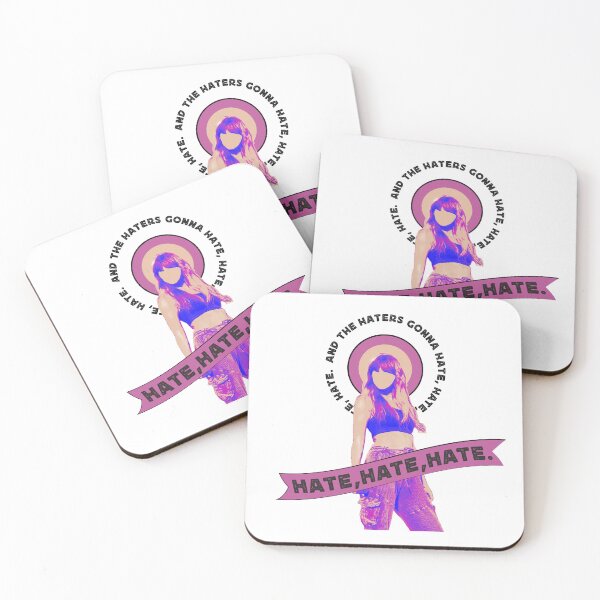 Item preview, And the haters gonna hate, hate, hate, hate, hate. designed and sold by CatEra Studio.