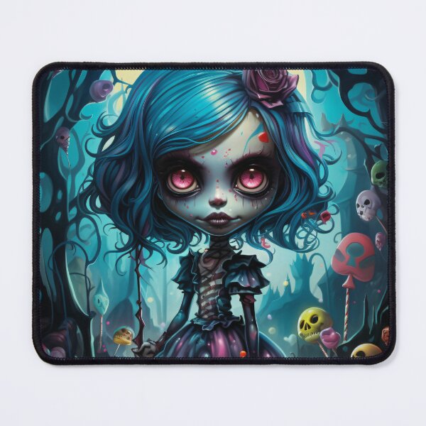 Item preview, Blue Haired Gothic Doll designed and sold by Dannypryce.