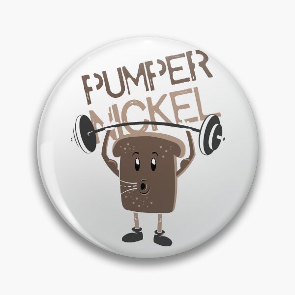 Item preview, Pumpernickel Fitness natural saludable pan vegano comida refranes divertidos designed and sold by AndreMi.