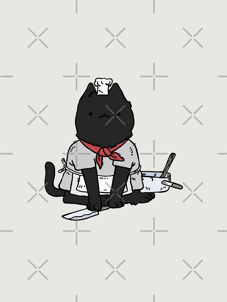 Thumbnail 6 of 6, Premium Oversized Sweatshirt, Cat Chef designed and sold by Childish by Design.