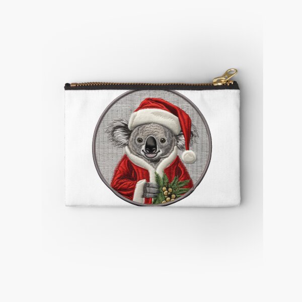Aperçu de l'œuvre Koala de Noël sur patch créée et vendue par pkk1designsart.