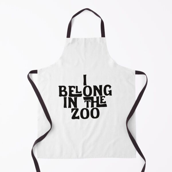 Item preview, I Belong In The Zoo - Black Font designed and sold by SorryFrog.