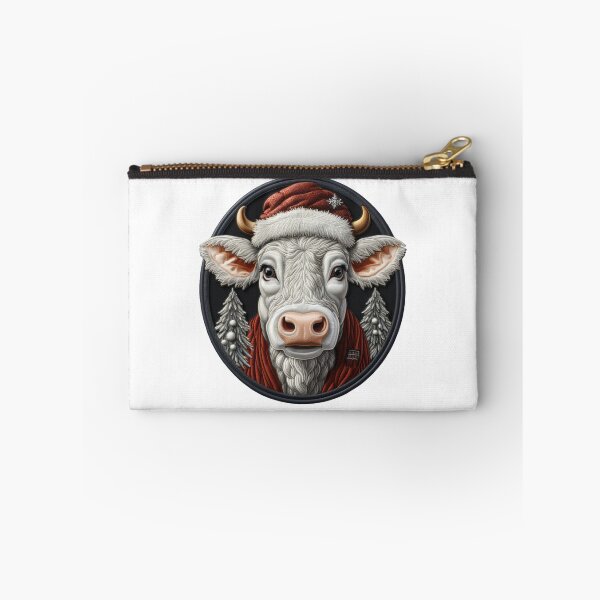 Aperçu de l'œuvre Vache de Noël sur Patch créée et vendue par pkk1designsart.