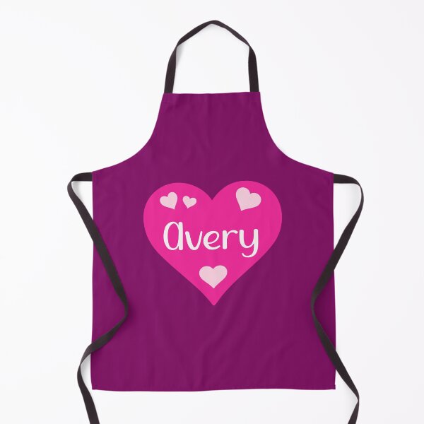 Item preview, Avery Name Pink Heart designed and sold by Jeallan Designs.
