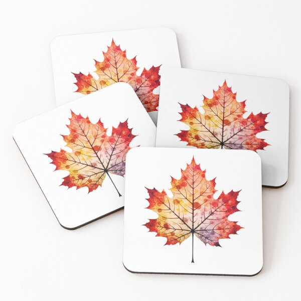 Item preview, Hoja de arce colorida con venas visibles designed and sold by Mike-the-guide.