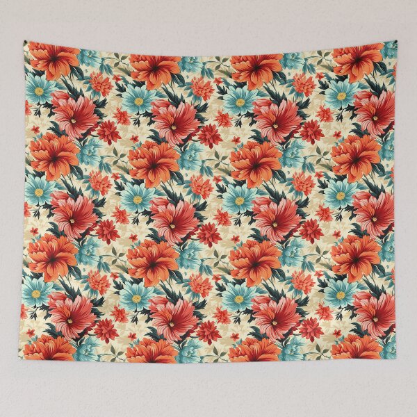 Item preview, floral seamless pattern designed and sold by ThechampArt.