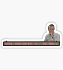 mbmbam - The Hightech Resume of the Future Sticker