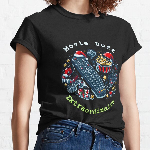 Movie Buff Cinema Film Vintage Reel T-Shirt