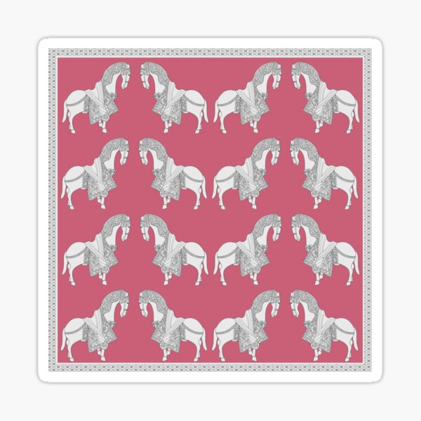 Cavallino wei Sticker