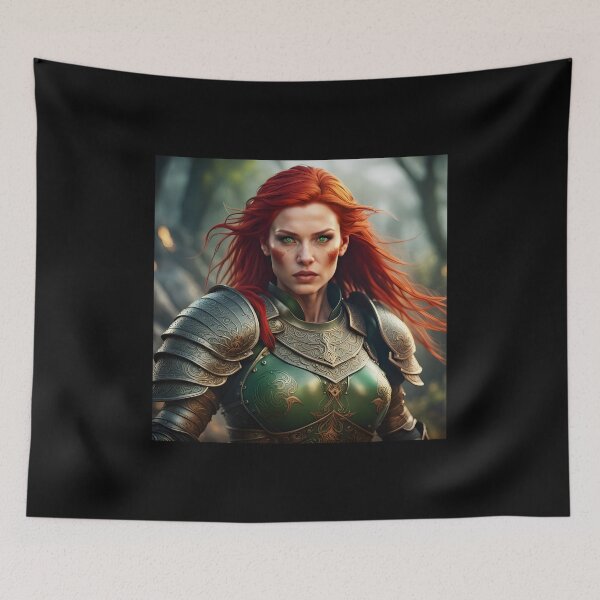 Item preview, The Fiery Protector designed and sold by AICreativeArts.