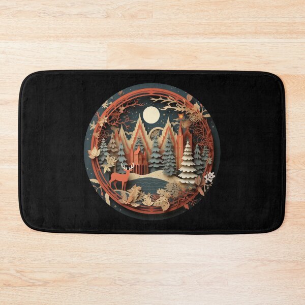 Item preview, Christmas paper cut craft 2 designed and sold by Marten-Store.