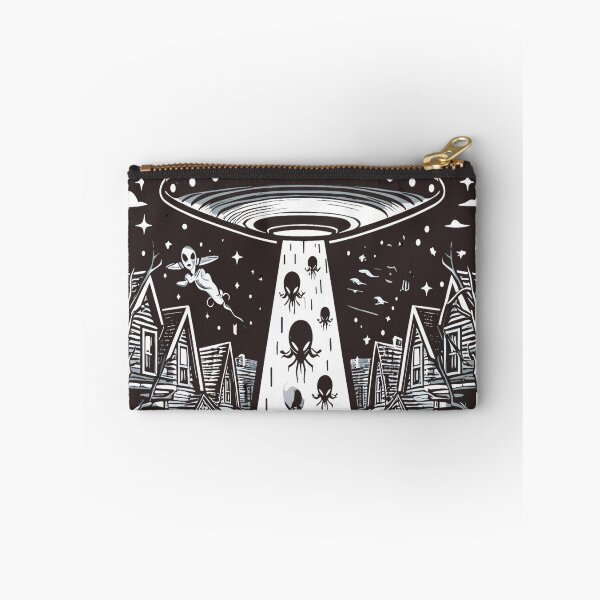 Item preview, Alien Invasion Spooky Halloween Sci-fi  designed and sold by KitonicTees.