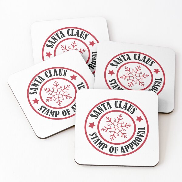 Item preview, Santa Claus Stamp of Approval designed and sold by FrostyRose.