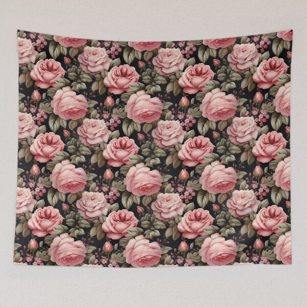 Item preview, Vintage rose pattern - 1950's House Wallpaper - Classic designed and sold by Paul-05.